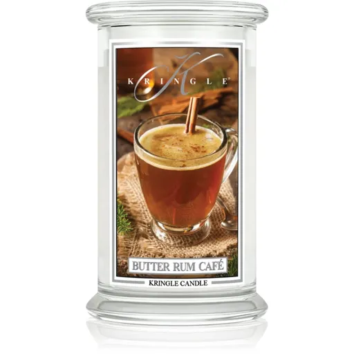 Kringle Candle Butter Rum Café vonná svíčka 624 g