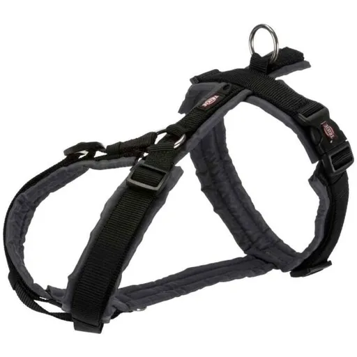 TRIXIE PREMIUM DOG HARNESS M Postroj, černá, velikost