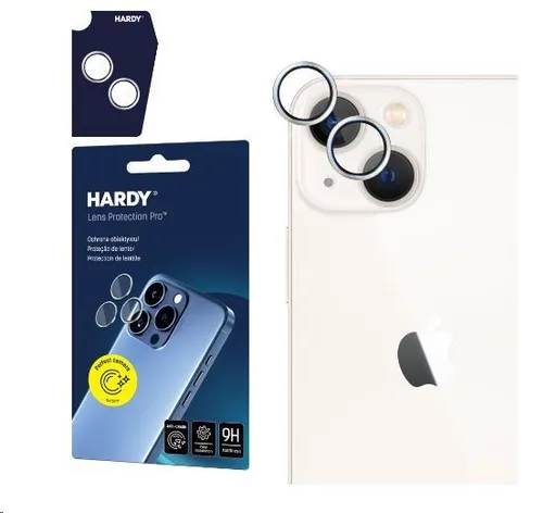 3mk HARDY Lens Protection Pro pro iPhone 15/15 Plus Silver