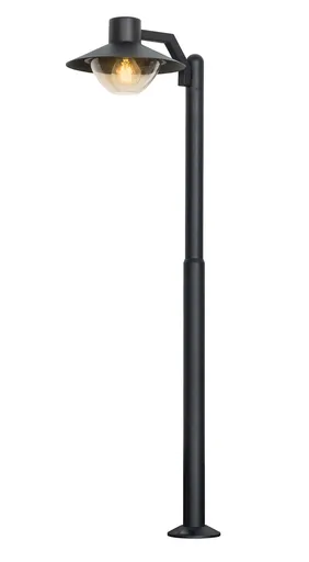 Candellux Černá zahradní lampa Cosmos pro žárovku E27 105cm 51-32423