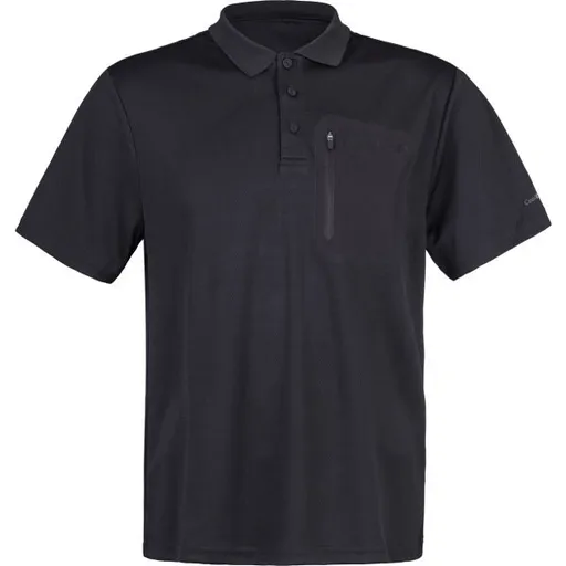 Hannah ARNEL Pánské funkční polo tričko, černá, velikost