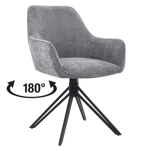 Jídelní židle PERUN šedá