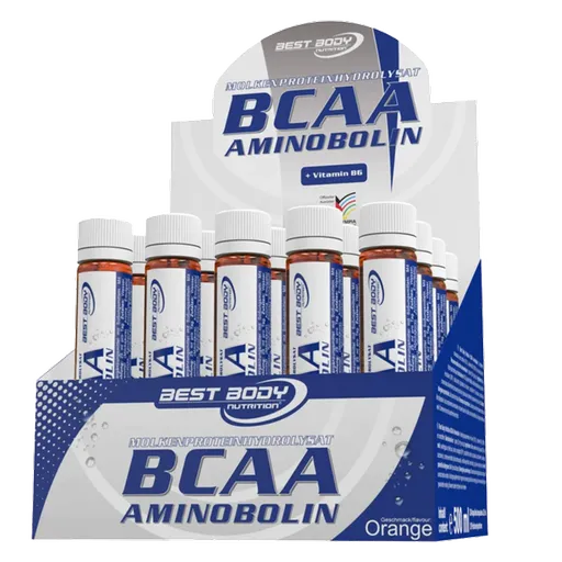 Best Body BCAA aminobolin 20 x 25ml - pomeranč