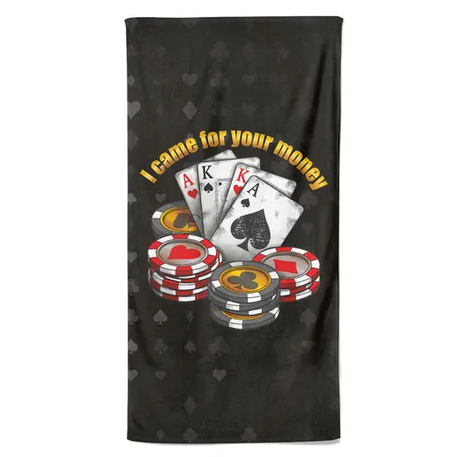 Osuška Your money (Velikost osušky: 100x170cm)