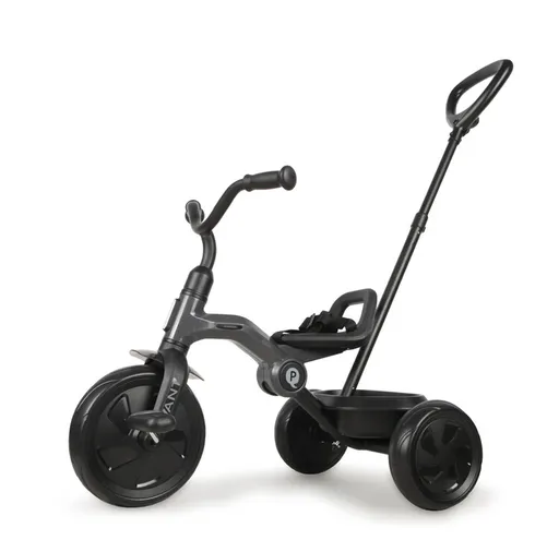 QPLAY Tříkolka Ant Plus Dark Grey, věk 2-6 let