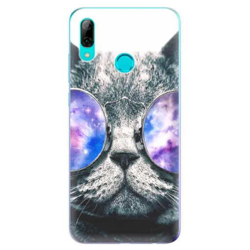 Odolné silikonové pouzdro iSaprio - Galaxy Cat - Huawei P Smart 2019