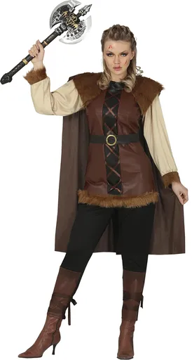 Guirca Kostým - Viking žena Velikost - dospělý: L