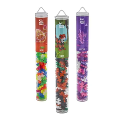 2+1 Plus-Plus (100ks) Tuba Glitter Neon Tygr