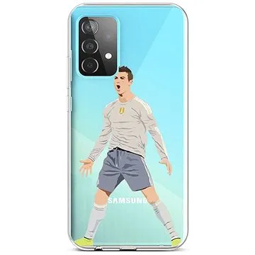 TopQ Samsung A52 silikon Fotbalista 57411 (Sun-57411)