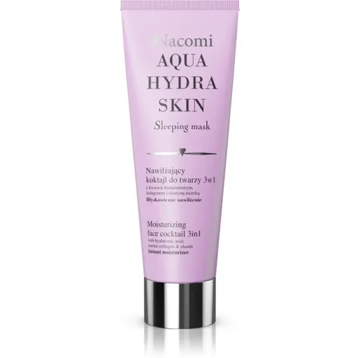 Nacomi Aqua Hydra Skin hydratační maska na noc 85 ml