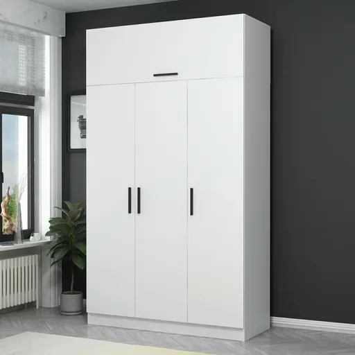 Šatní skříň Kale 235 - White