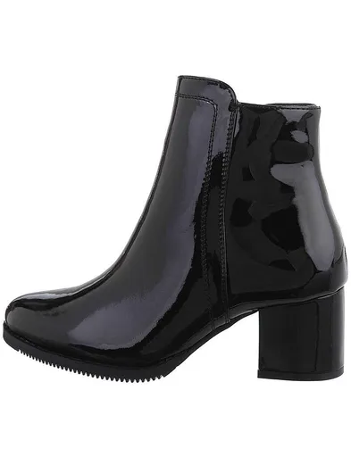 Dámské kotníkové boty na vysokém podpatku