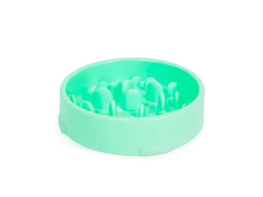 Miska pro psy YUMMIE 60009GR pro pomalé krmení - zelená