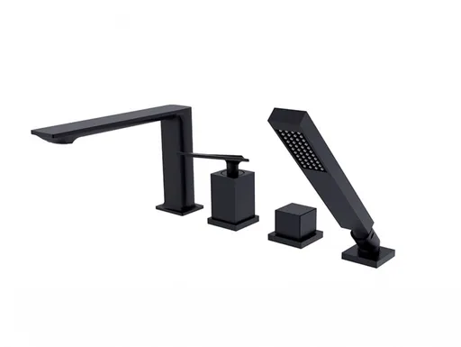 BESCO 4 otvorová vanová baterie ASPIRA černá s příslušenstvím BABWA4CZ