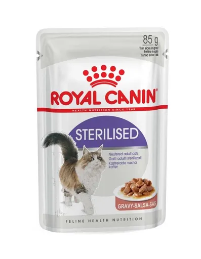 Royal Canin Sterilised in Gravy kapsička 85 g