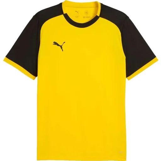 Puma TEAMLIGA 26 MATCHDAY JERSEY JR Chlapecké sportovní triko, žlutá, velikost
