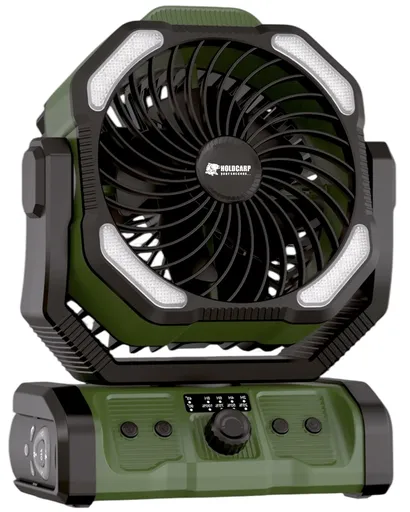 Holdcarp větrák rechargeable doublemotor fan