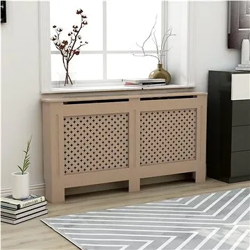 Kryt na radiátor 152×19×81 cm MDF