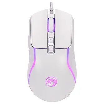 Myš drátová, Marvo CAPO 20, bílá, optika, 8000DPI