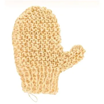 Sundo Masážní rukavice palcová - sisal (S-60600)