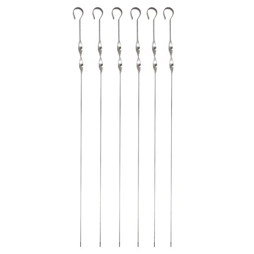 Grilovací nerezová jehlice TORO 60cm 6ks