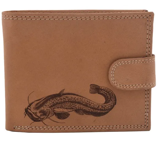 Mercucio peněženka natural vzor 6 sumec celý