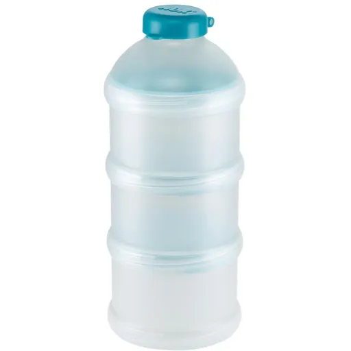 NUK Milk Powder Dispenser dávkovač sušeného mléka Blue 3 ks