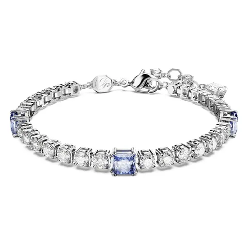 Swarovski Třpytivý náramek se zirkony Matrix Tennis 5666426