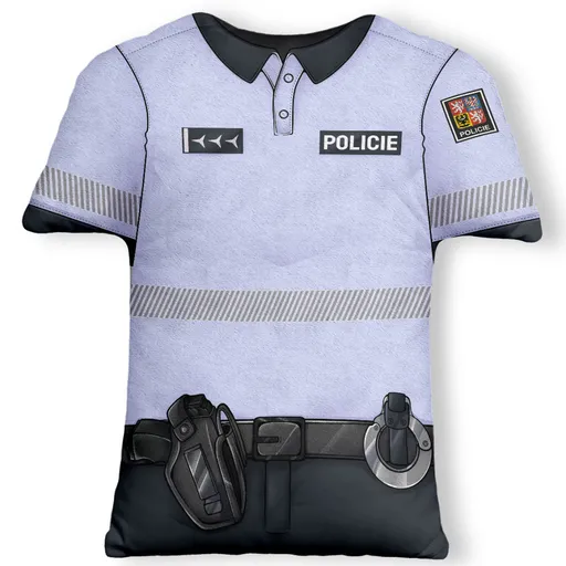 3D polštář Torzo – Policie