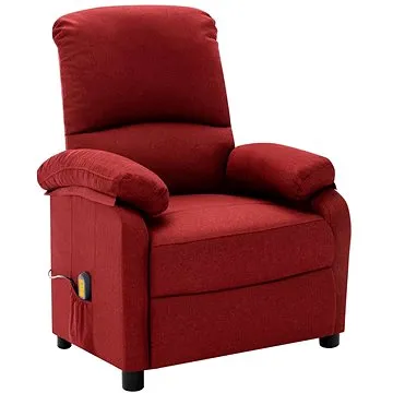 Shumee polohovací vínové textil, 3073855 (3073855)