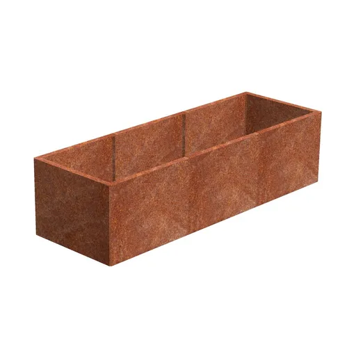 Alto Vyvýšený záhon 69 x 204 x 52 cm, corten CORGARDEN 1011