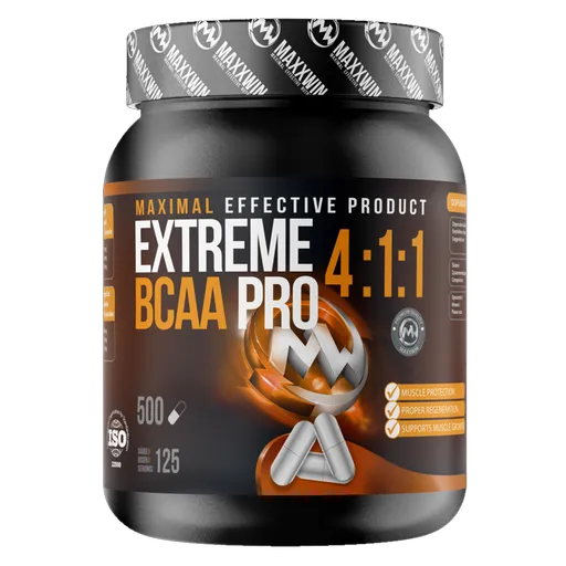 MAXXWIN Extreme BCAA PRO 4:1:1 - 500 kapslí