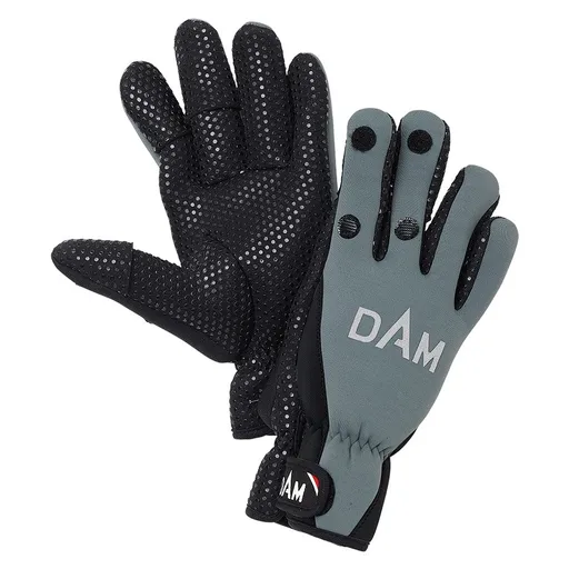 DAM Neoprénové rukavice Neoprene Fighter Glove Black/Grey,DAM Neoprénové rukavice Neoprene Fighter Glove Black/Grey