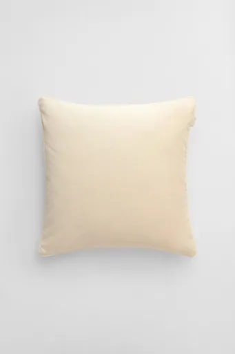 DEKORAČNÍ POVLAK NA POLŠTÁŘ GANT VELVET CUSHION 50x50 CREAM