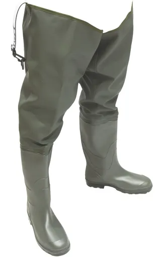 Mistrall brodící holínky pvc khaki - 46