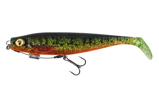 Fox rage gumová nástraha pro shad loaded uv pike - 14 cm 24 g