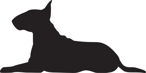 Vsepropejska Bulteriér 5 dřevěná dekorace na zeď Rozměr (cm): 38 x 19