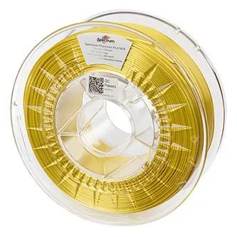 Spectrum Filament PLA Silk 1000g, unmellow yellow