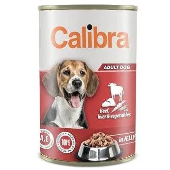 Calibra Dog konzerva beef, liver