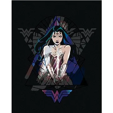 Zuty - Wonder woman trojúhelník, 40×50 cm (HRAwlmal463nad)