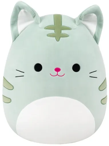 Squishmallows Mourovatý kocour - Chase, 35 cm