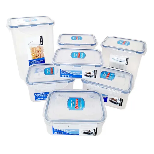 LOCKNLOCK Dóza na potraviny LOCK sada 7ks