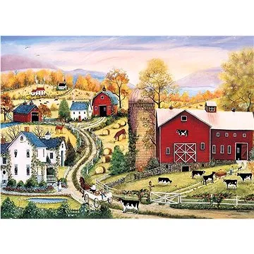 Cobble Hill Puzzle Na cestě venkovem 1000 dílků (625012800044)