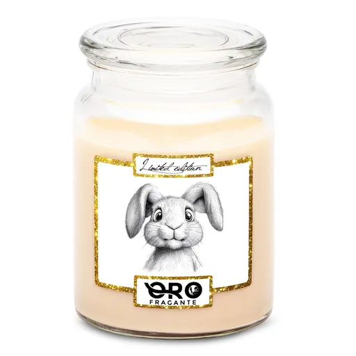 Svíčka Králíček  (Vůně svíčky: Vanilka)