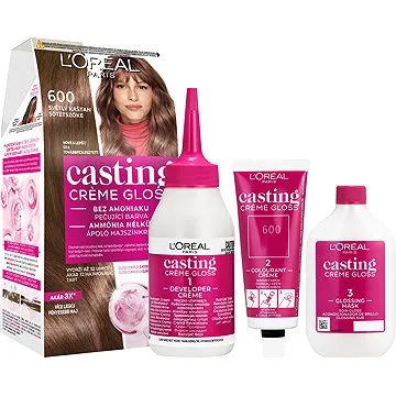 L'ORÉAL CASTING Creme Gloss 600 Světlý kaštan (3600521334850)