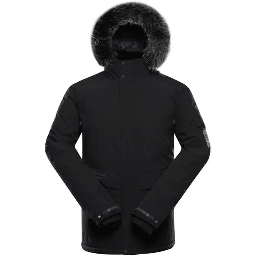 ALPINE PRO WERD 2 Pánská zimní bunda, černá, velikost