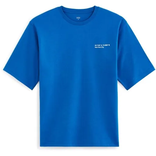 CELIO GESYMPA Pánské tričko, modrá, velikost