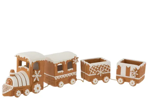 Vánoční perníkový vláček Gingerbread Train - 45*8*13cm 6415