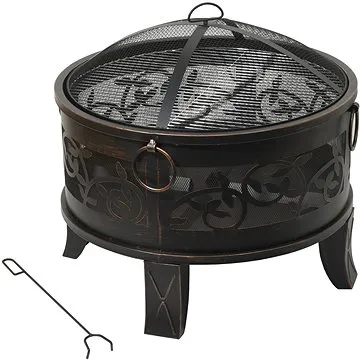 Cattara Ohniště SANTORIN copper patina s poklopem (8591686130102)