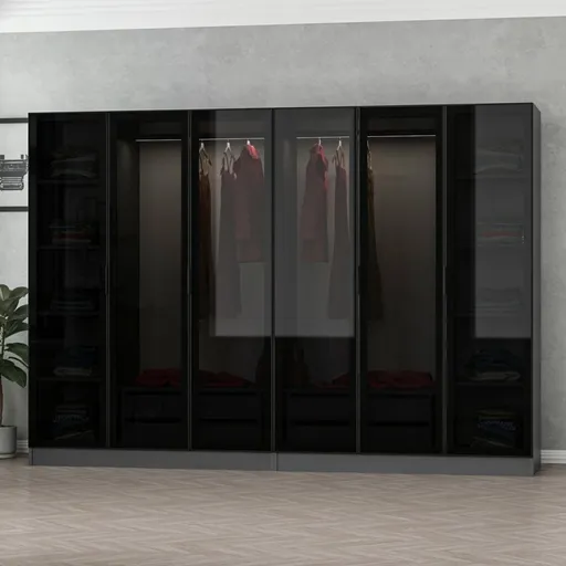 Šatní skříň Kale - 6093